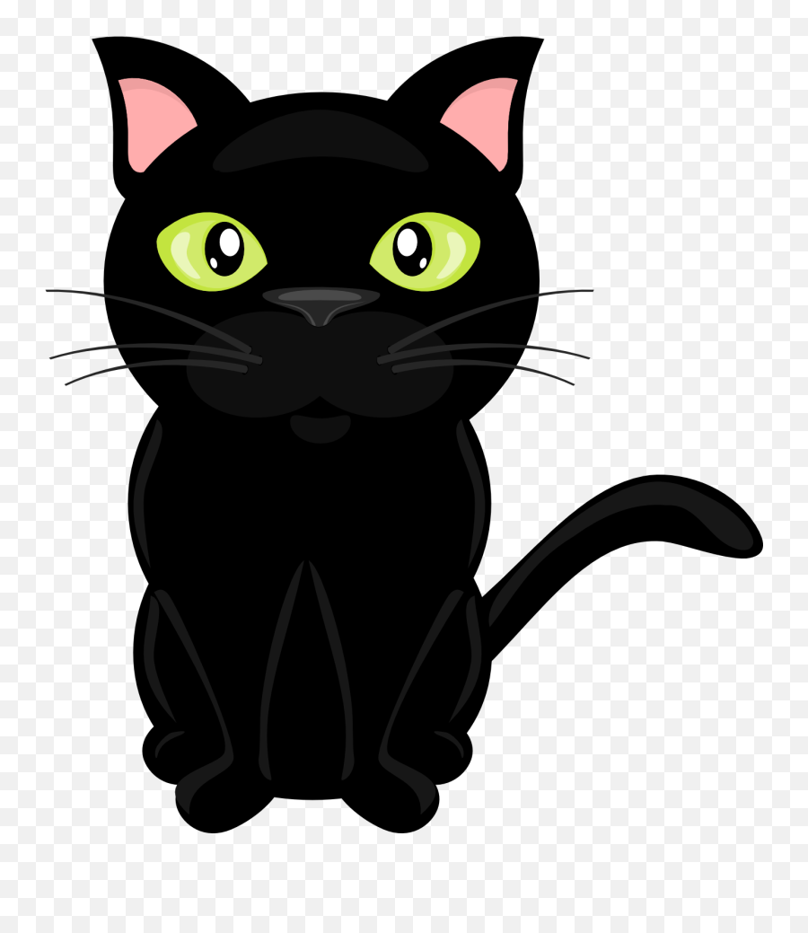 Library Library For Cat Eyes Png Files - Cat Clipart No Background Emoji,Black Cat Emoticon