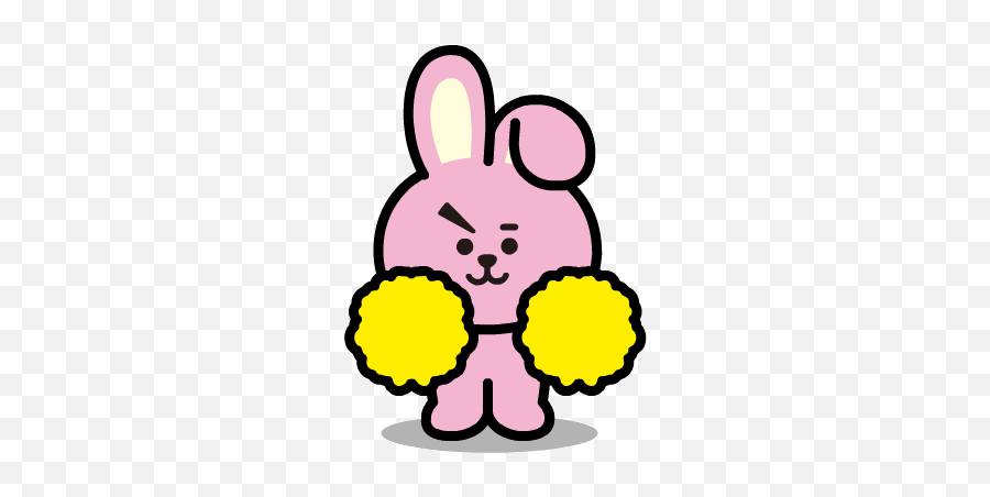 Are Bt21 And Bts The Same Thing - Cooky Bt21 Gif Emoji,Bts Emoji