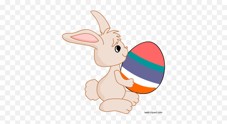 Free Easter Clip Art Easter Bunny Eggs And Chicks Clip Art - Cartoon Emoji,Easter Bunny Emoji