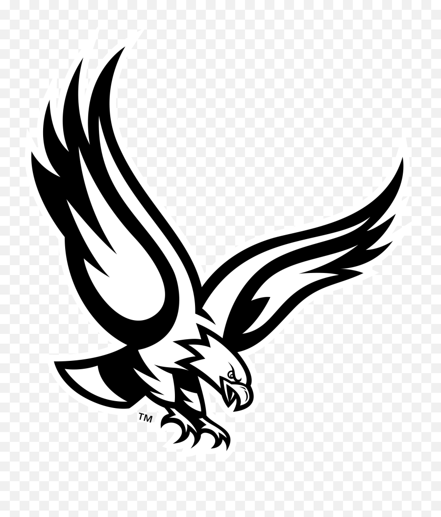 Philadelphia Eagles Silhouette - Eagle Vector Emoji,Eagles Emoji