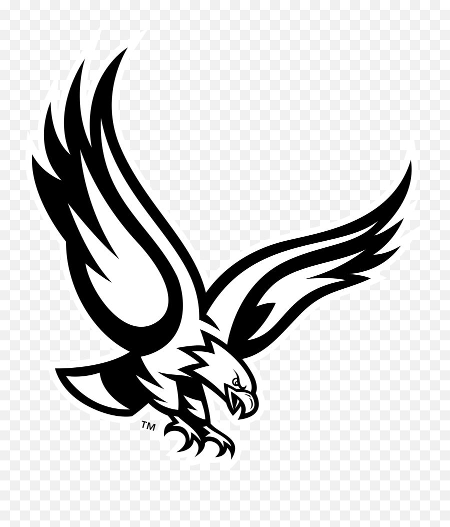 Philadelphia Eagles Silhouette Eagle Vector Emoji Eagles Emoji Free 