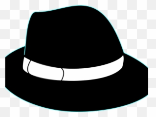 Hat Clipart Mobster - Png Download Full Fedora Hat Silhouette Emoji,Michael Jackson Emoji