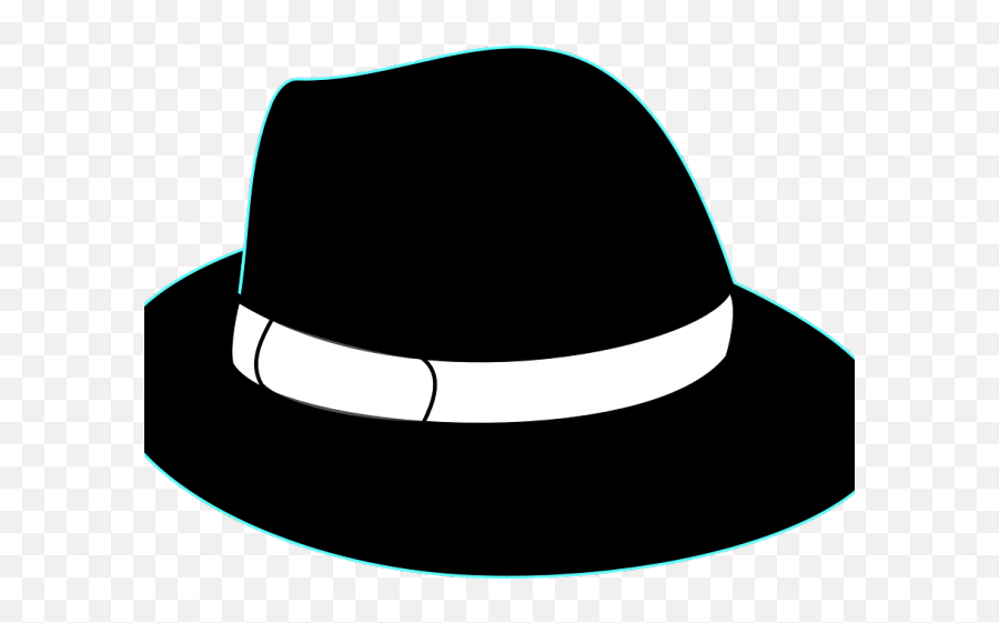 Hat Clipart Mobster - Png Download Full Fedora Hat Silhouette Emoji,Michael Jackson Emoji
