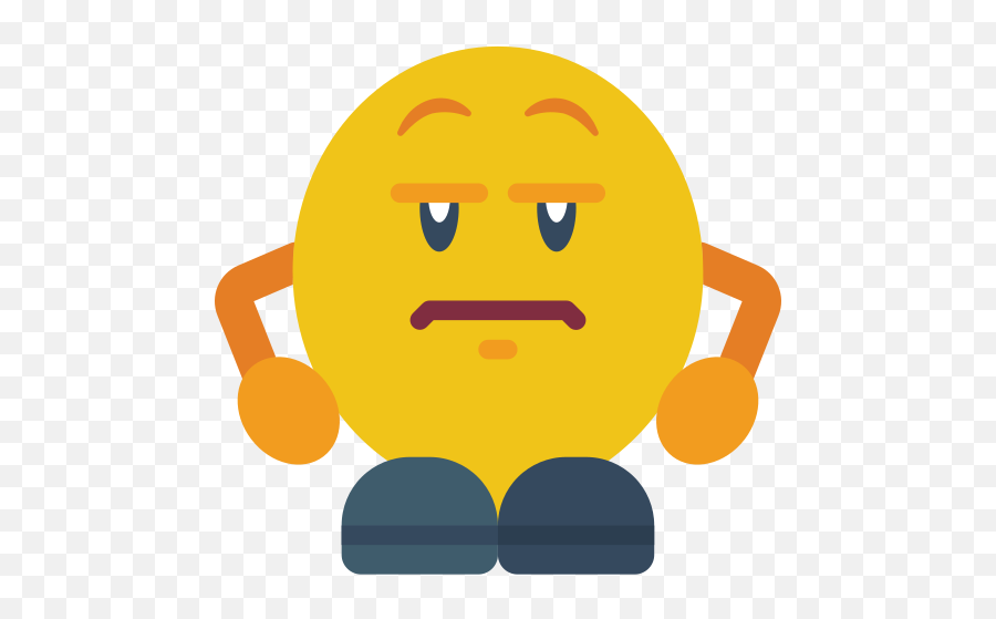 Dissapointment - Icon Emoji,Disturbed Emoticon