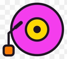 Vinyl Record Icon At Getdrawings Free Download - Icon Red Cross Png Emoji,Record Player Emoji