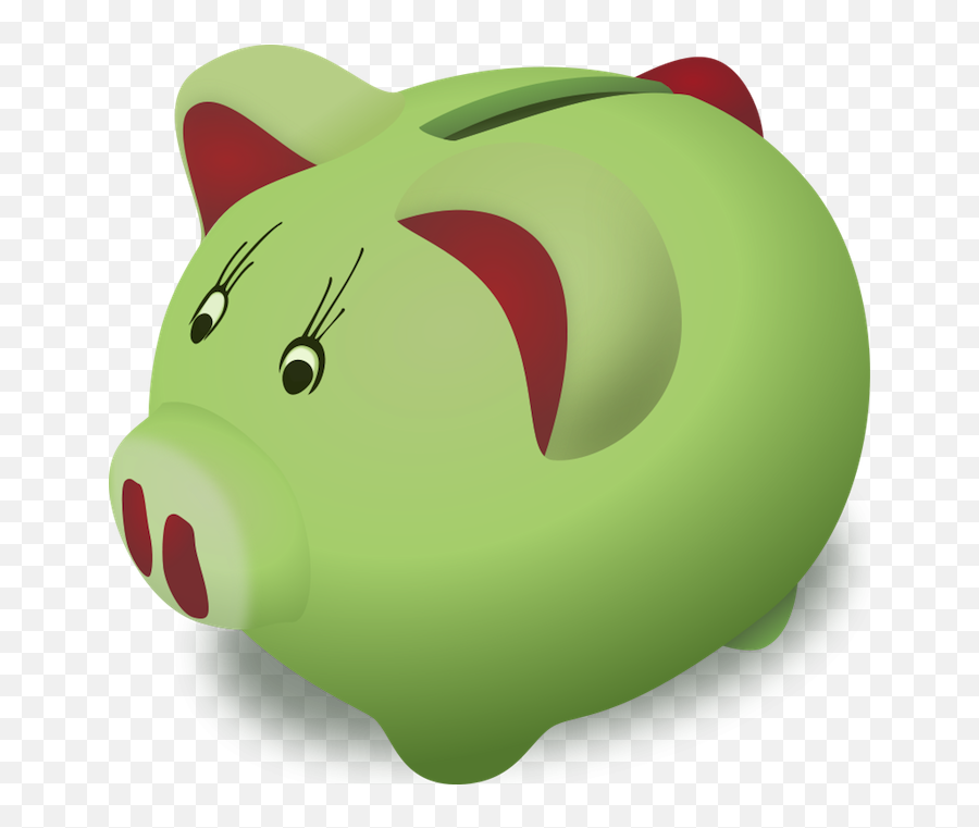 Library Of Take Money Away Svg Black And White Png Files - Piggy Bank Clip Art Emoji,Lady And Pig Emoji