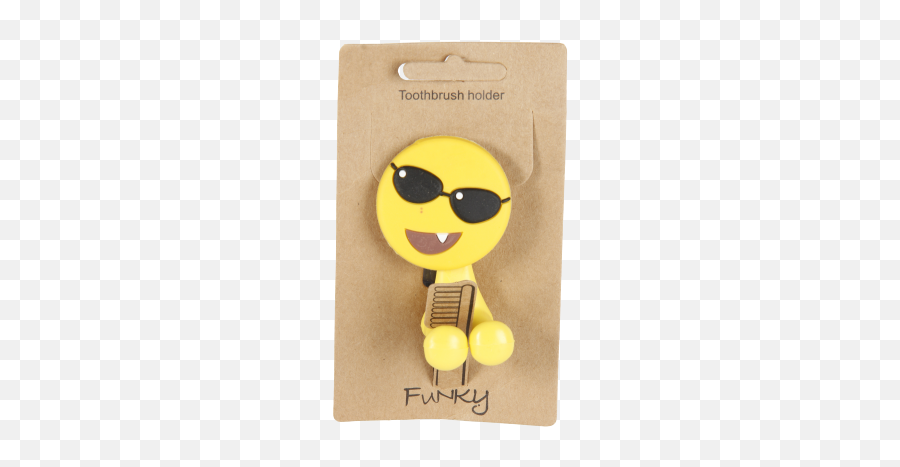 Porta Cepillo De Dientes Con Emoji - Figurine,Funky Emoji