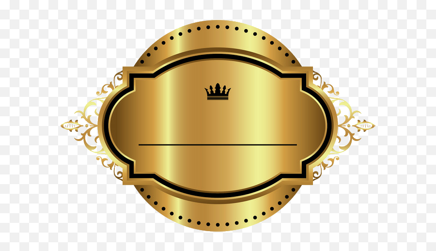 Shield Escudo Emblema Gold Sticker By - Circulo Com Coroa Dourada Emoji,Shield Emoji