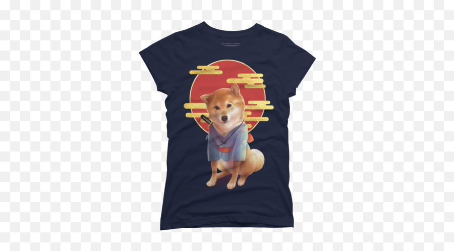 Dog Womenu0027s T - Shirts Design By Humans Emoji,Shiba Inu Emoji