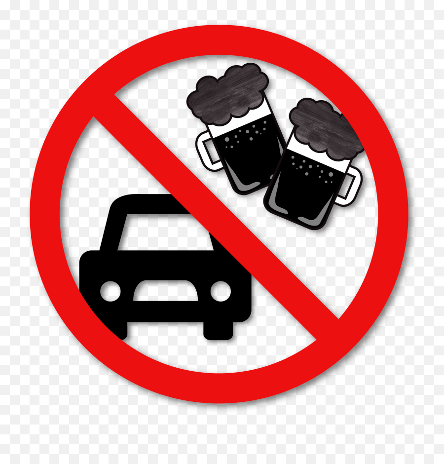 Drunk Driving Prohibited Clipart Free Download Transparent - Language Emoji,Emoji 2 Drunk
