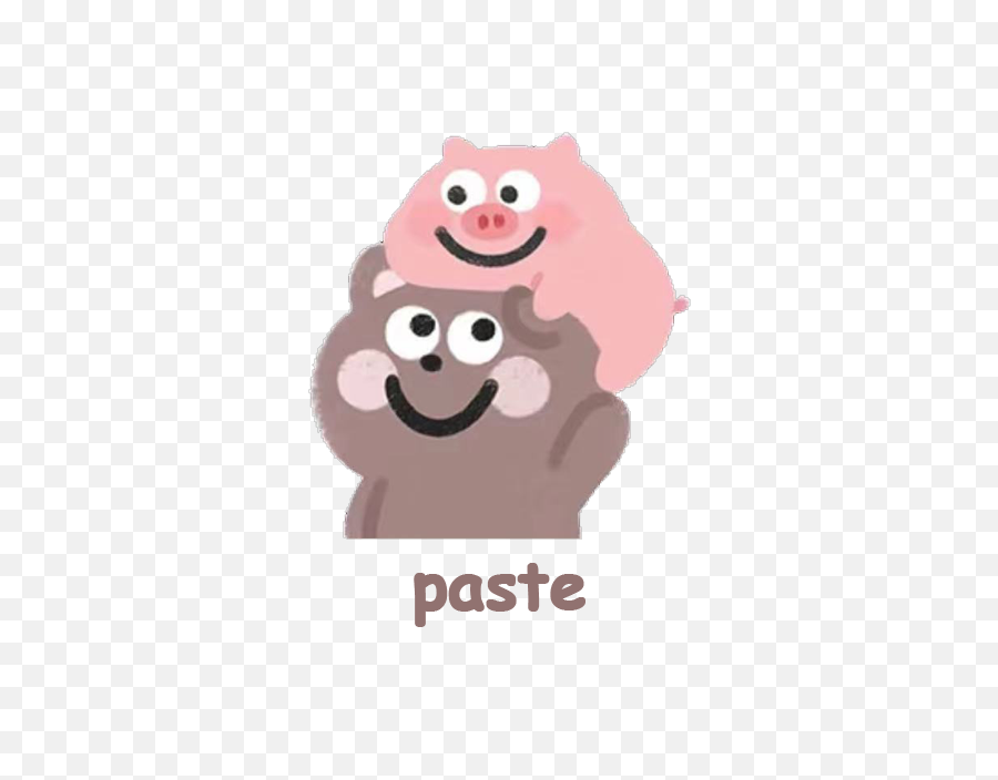 Cute Paste Png Emoji Image,Cute