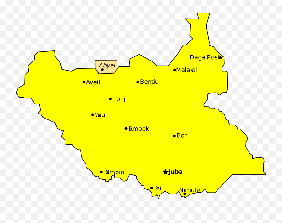 List Of Cities In South Sudan - 2 Major Cities In South Sudan Emoji,New Orleans Emoji