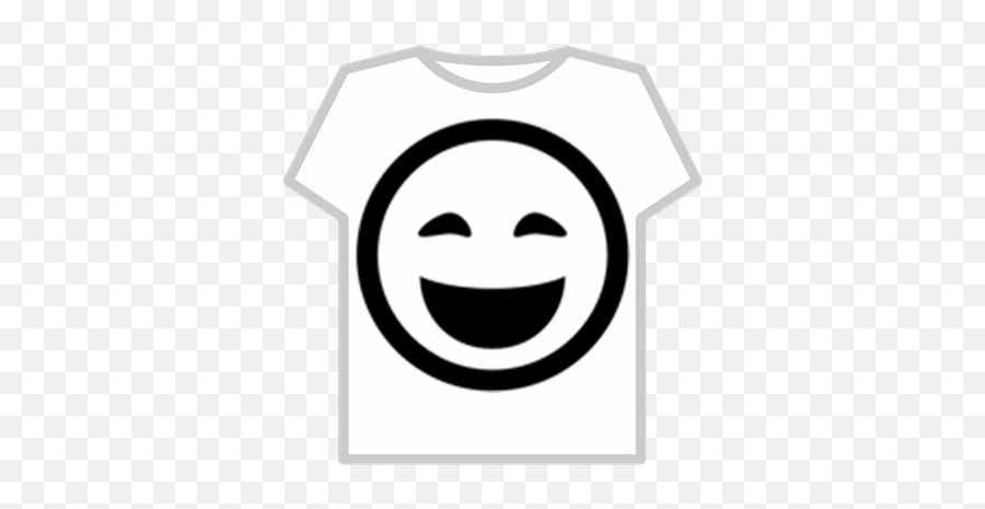 Laughing Face Emoticon - T Shirt Roblox Bts Emoji,Laughing Emoticon