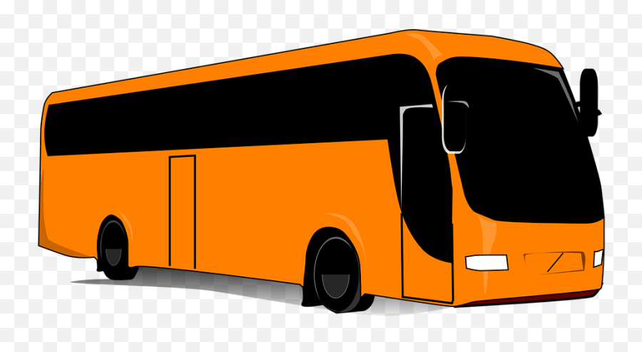 Bus Auto Automobile - Cartoon On Tour Bus Emoji,Spring Break Emoji