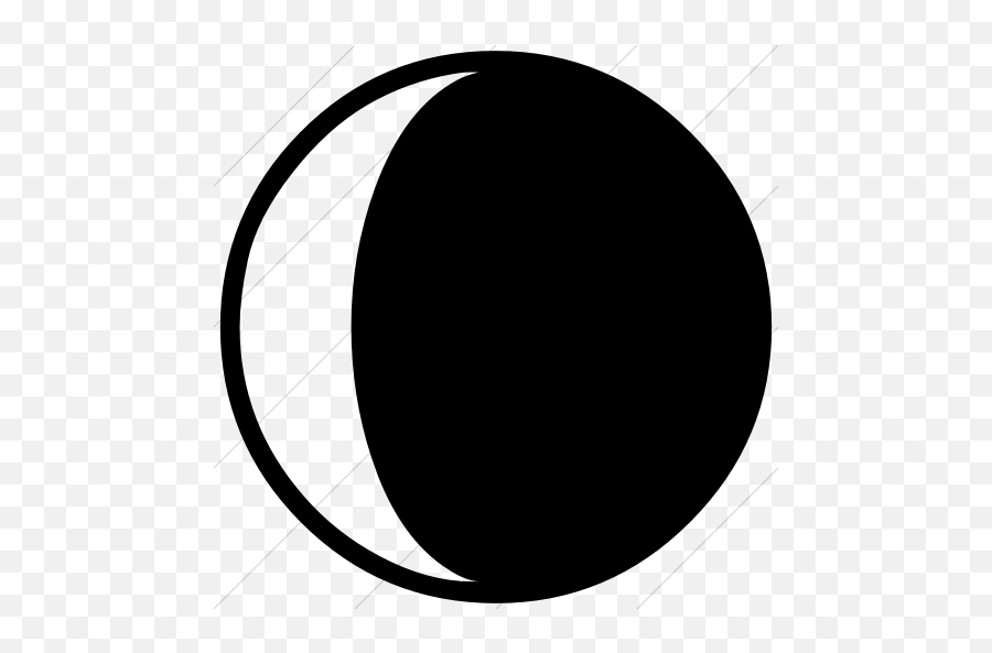 The Best Free Waning Icon Images - Circle Emoji,Black Crescent Moon Emoji