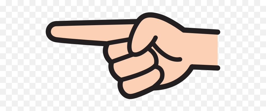 Finger Pointing - Finger Pointing Clipart Transparent Emoji,Finger Point Emoticon
