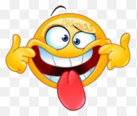 Emoji Fuckyou Lmao Smile Omg Lol Wtf - Emoji Tongue Stick Out,Lmao Emoticon