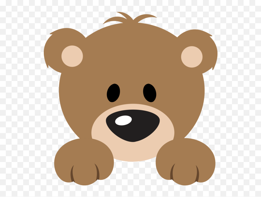 Png Transparent Bear Cute - Cute Bear Clipart Emoji,Teddy Bear Emoticon