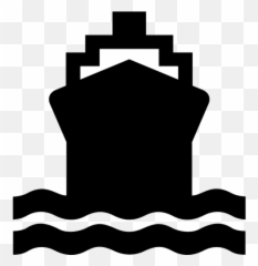 Boat Dock Sign Vector Drawing - Icon Emoji