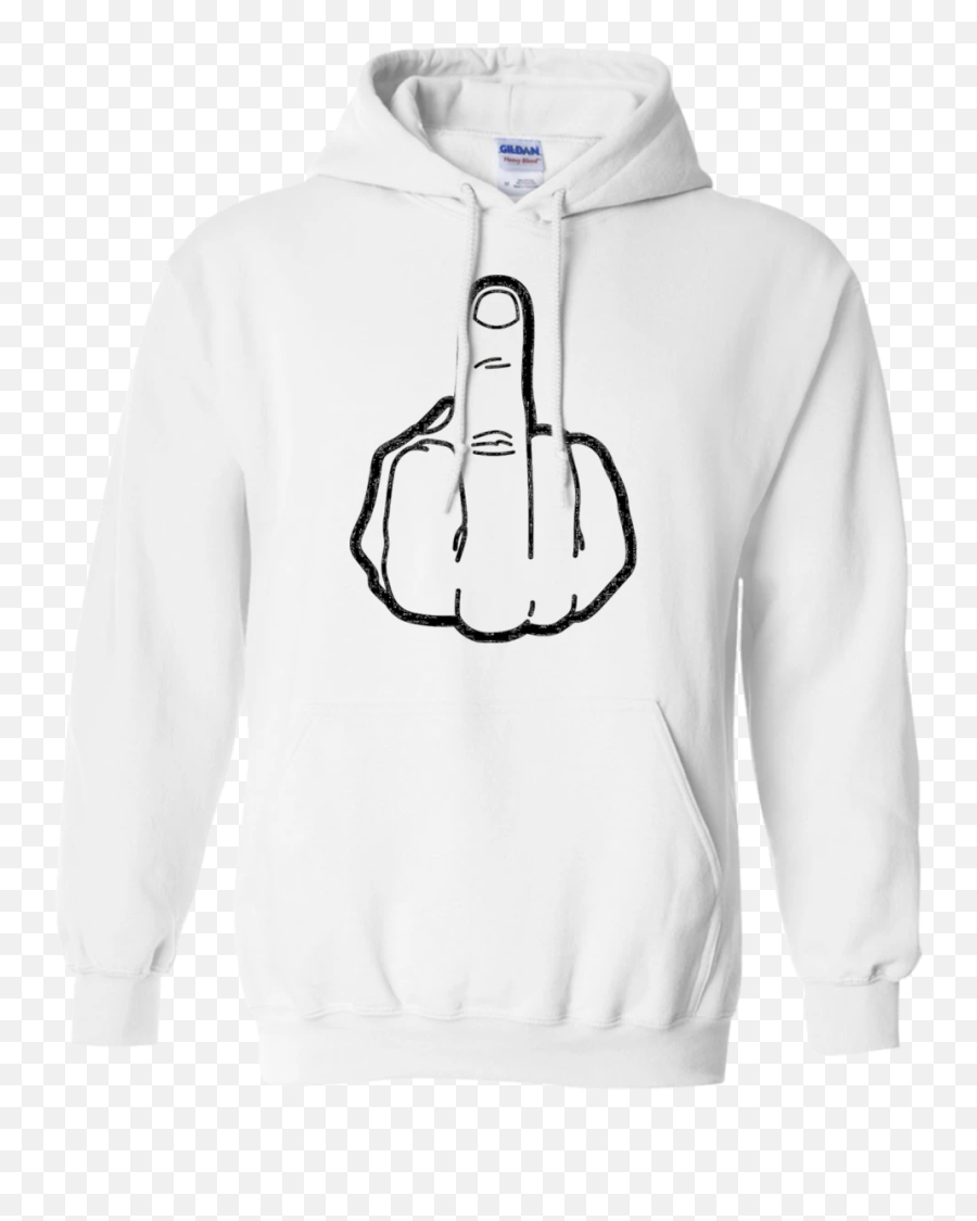 Middle Finger Drawing Fuck You Biker - Cleveland Cavaliers White Hoodie Emoji,Flipping Off Emoji Text
