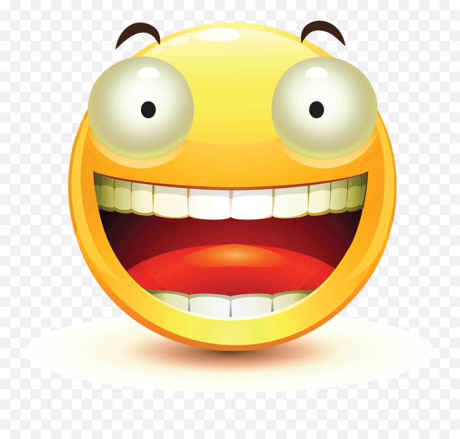 Emoticon Smiley Clip Art - Excited Emoji Transparent,Excited Emoticon
