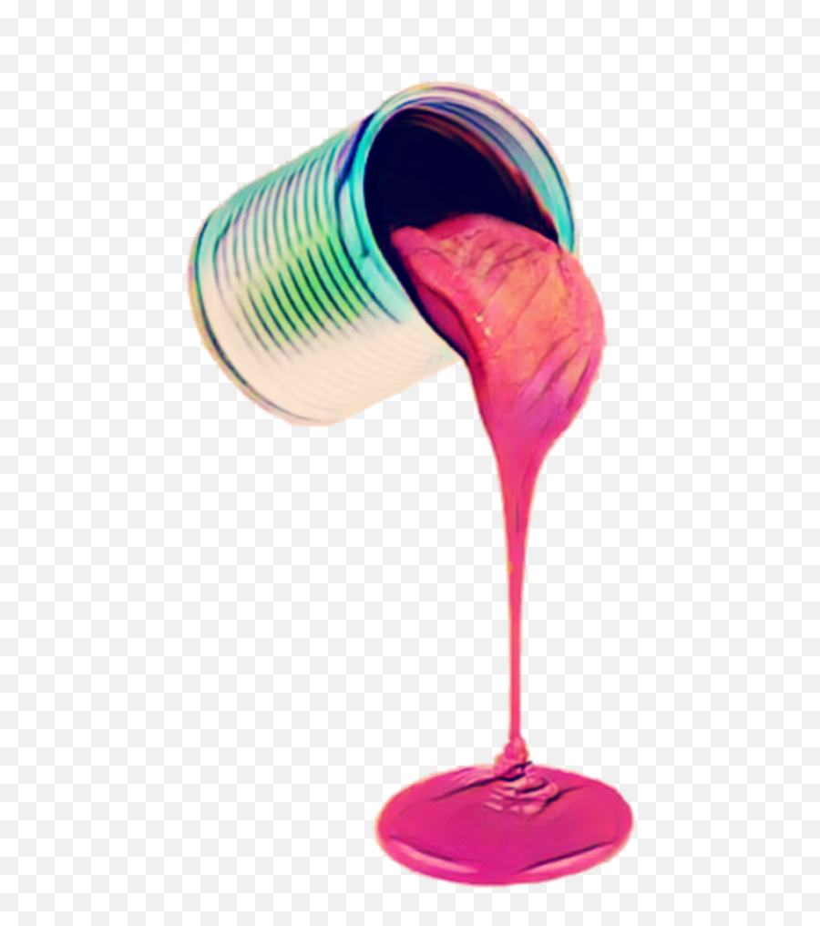 Paint Pink Paintspill Paintbucket Art - Martini Glass Emoji,Paint Bucket Emoji