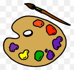 Clip Art Artist Paint Palette Clipart Kid - Emoji