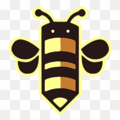 Spergiis - Pencil Bee Logo Emoji,Woah Emoji