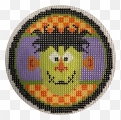 Halloween Monster - Circle Emoji,Eek Emoticon