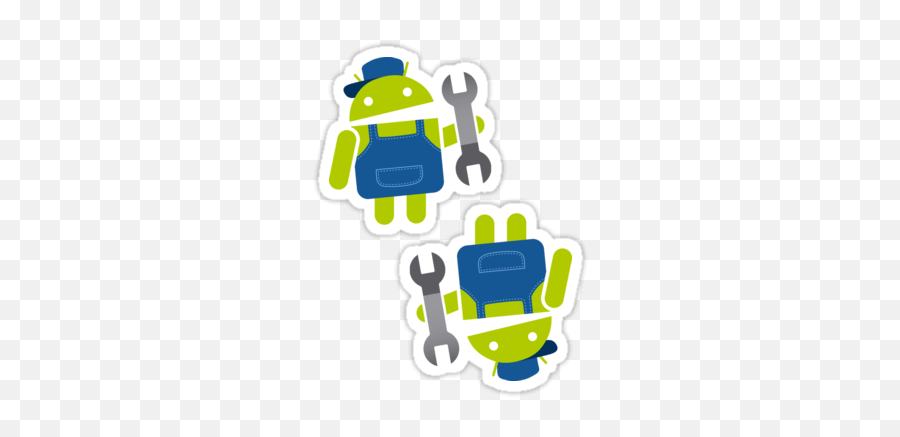 Android Stickers And T - Senior Android Developer Emoji,Android Nerd Emoji