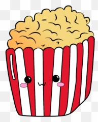 Popcorn Kawaii Emoji Cute Stickerfreetoedit Ftestickers - Popcorn Kawaii,Popcorn Emoji