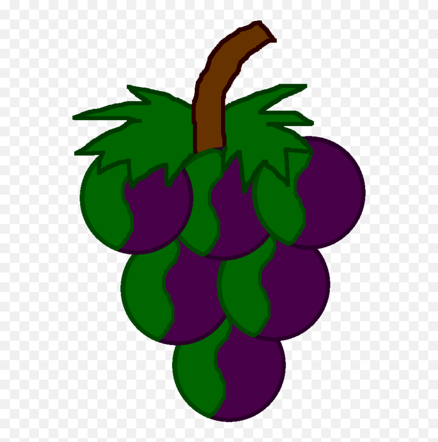 Sour Grapes Clipart 2 By James - Illustration Png Download Clip Art Emoji,Grape Emoji