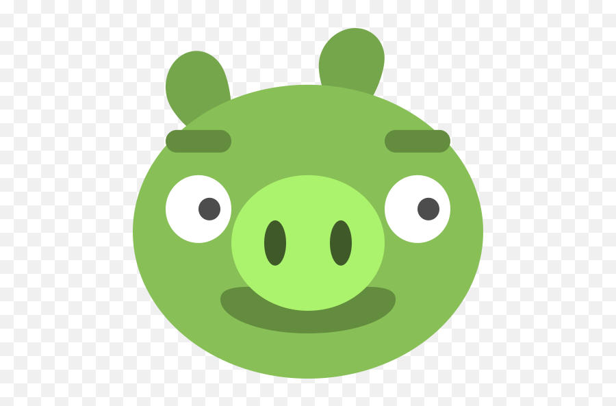 Bad Pig Icon Flat Free Sample Iconset Squid Ink - Icone Angry Bird Png Emoji,Pig Emoticon