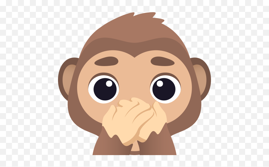 Emoji Monkey That Doesnu0027t Talk To Copypaste Wprock - Mono Cara Tapada Emoji,Halo Emojis