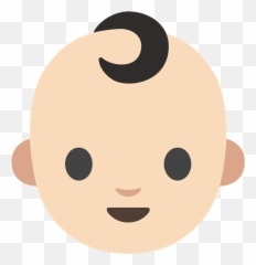 Baby Emoji Clipart - Happy