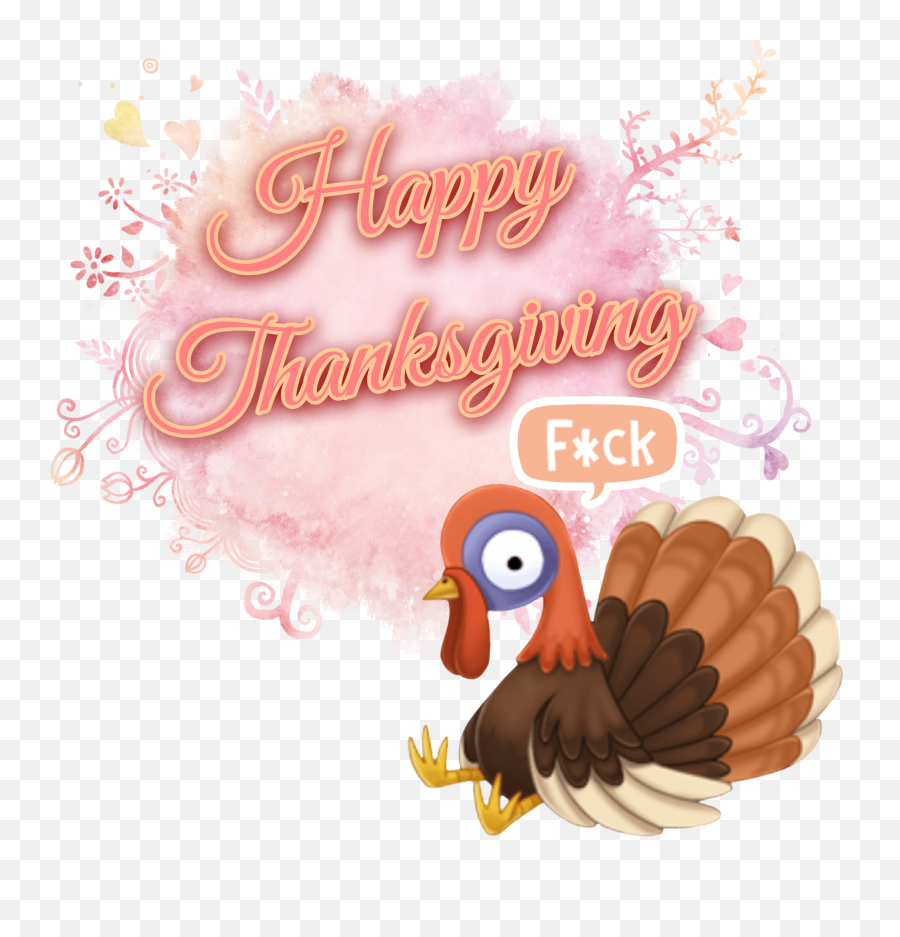 Rejectedsubmission Turkey Sticker - Cute Transparent Cute Turkey Cartoon Emoji,Thanksgiving Emoji Text