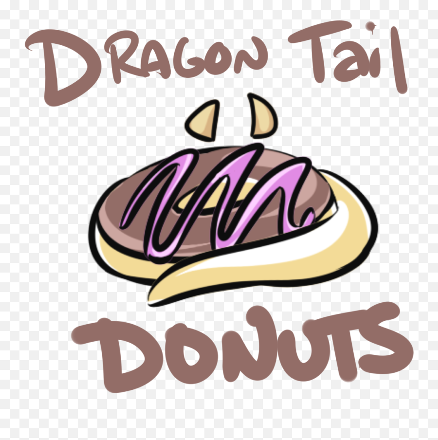 Dragon Tail Donuts - Paused Adoptables Flight Rising Language Emoji,Emoji Donut