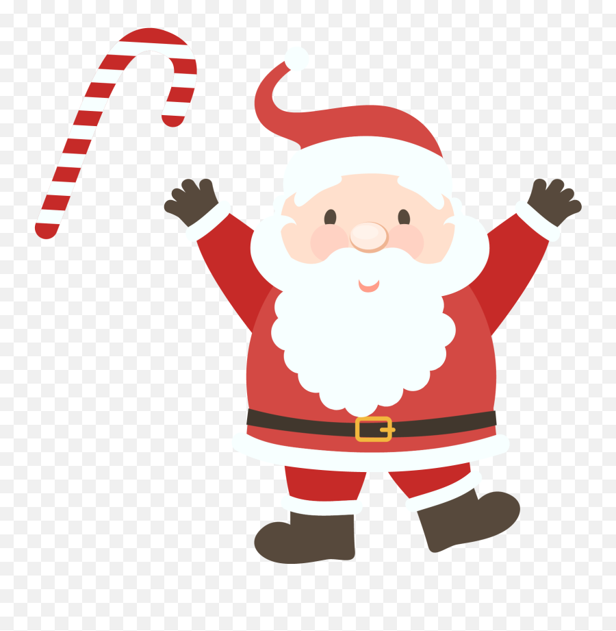 Santa Claus Clipart Png Image - Png Papai Noel Com Rena Christmas Day Emoji,Santa Emoji Png