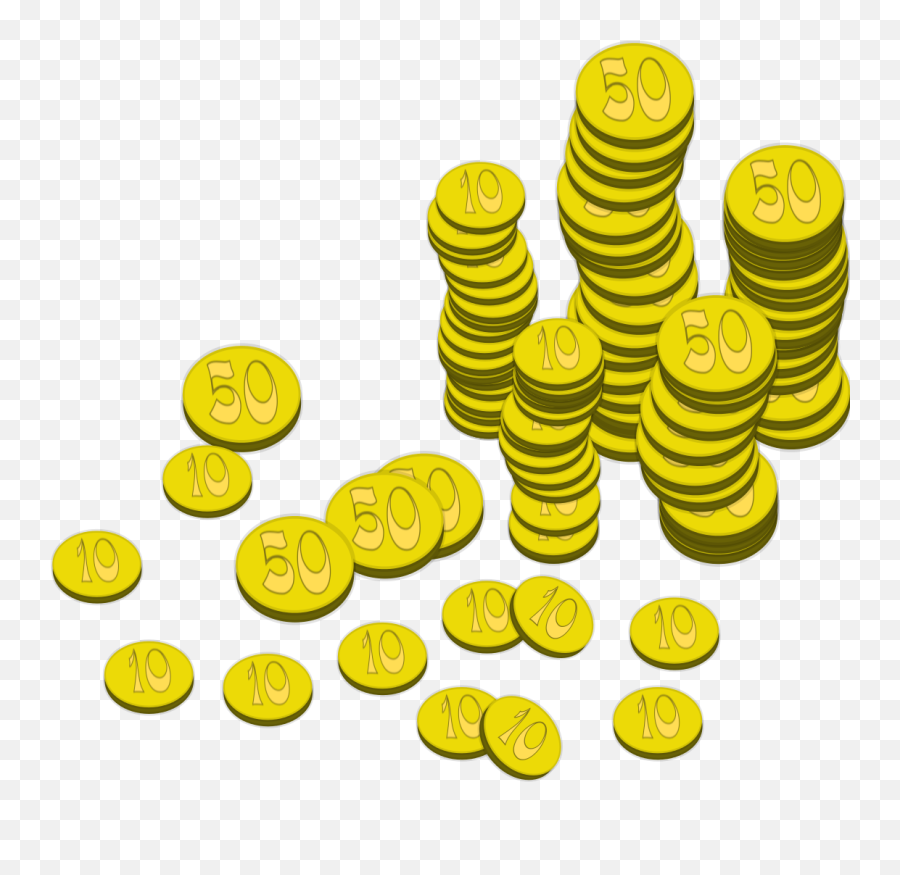 Coins - Money Clip Art Emoji,Cash Emoji