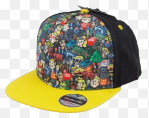 Fallout Snapback Emoji - Fallout Emoji Cap,Gaming Emoji