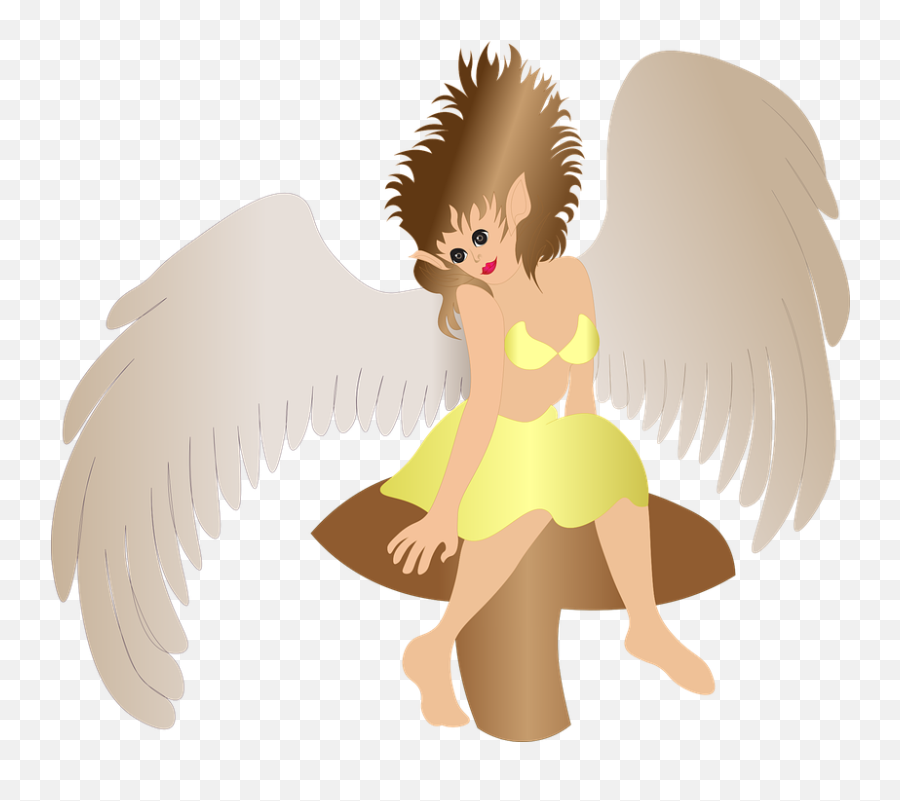 Fairy Angel Fantasy - Cartoon Emoji,Fairy Tail Emoji