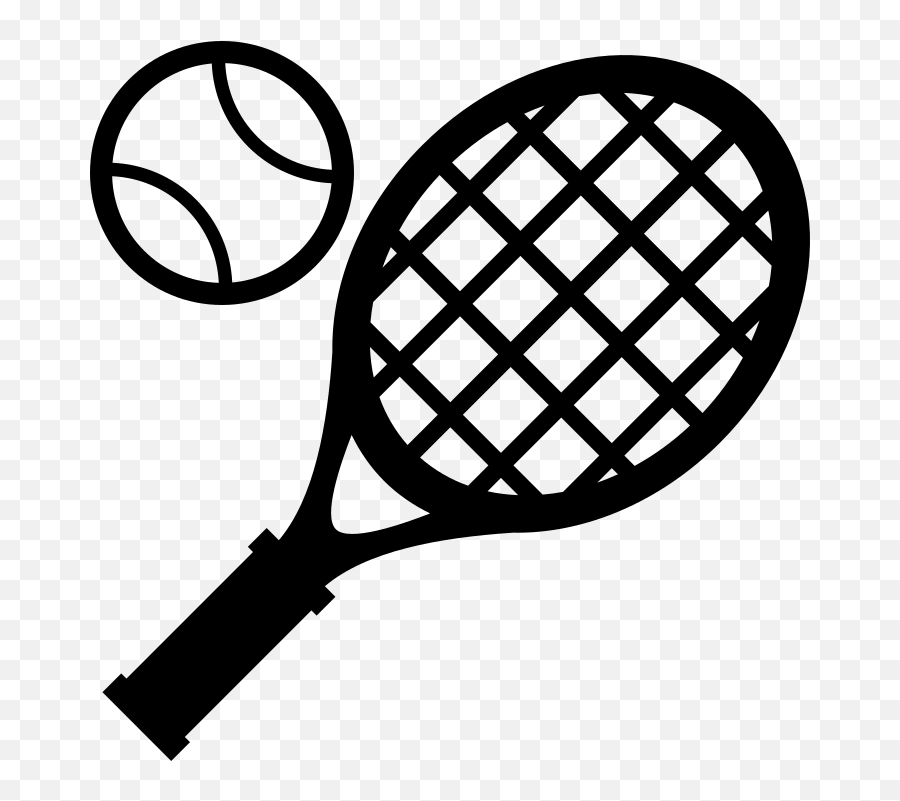 Emojione Bw 1f3be - Tennis Racket Clip Art Emoji,Disco Ball Emoji