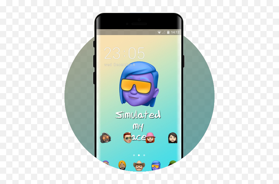 Memoji The Face Free Android Theme - Lyf Mobile Hd,Memoji