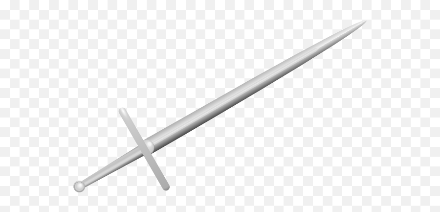 Sword Clipart Vector - Sword Clip Art Emoji,Crossed Sword Emoji