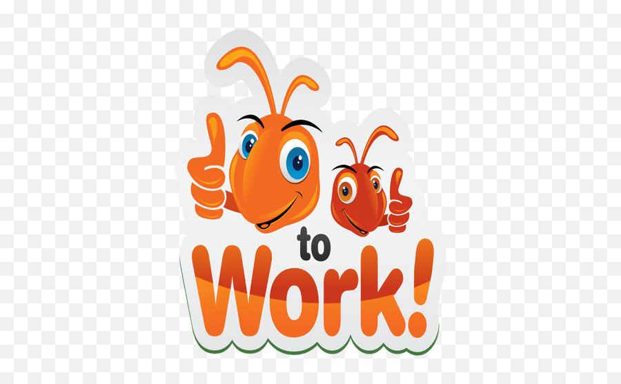 Transparent Png Svg Vector File - Hard Working Cartoon Png Emoji,Ant Emoticon