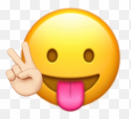 Silly Lol Funny Jokes Emoji Iphone - Smiley,Silly Emoji