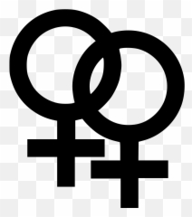 Lesbian Png Clipart - Full Size 3830793 PinClipart Symbol Transparent Emoji
