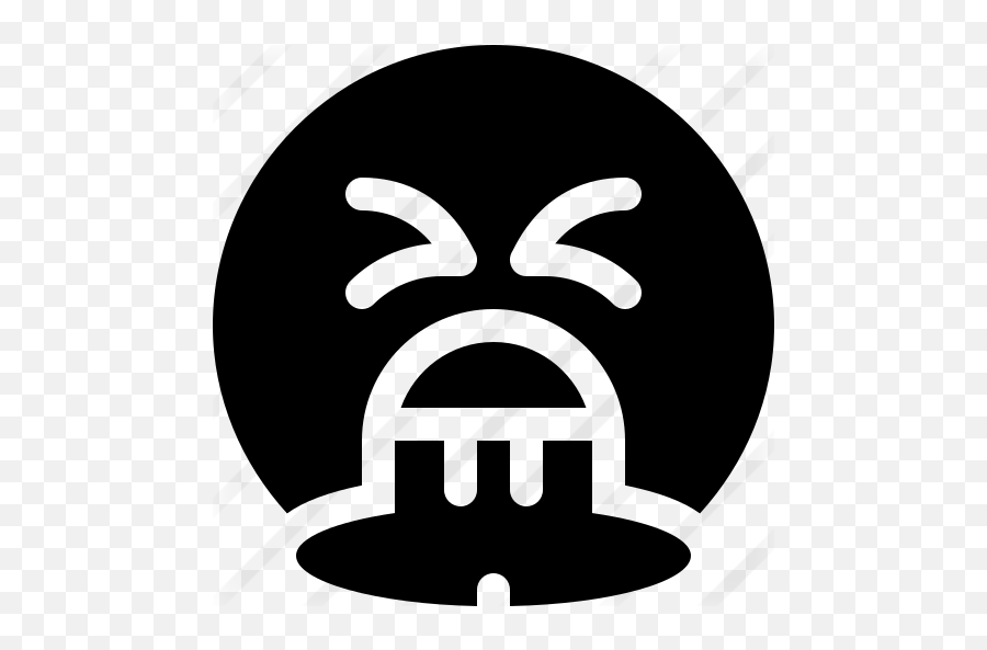 Barf - Emblem Emoji,Barfing Emoticons