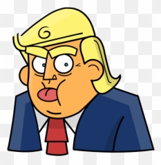 Trump Stickers - Cartoon Emoji,Trump Emoji