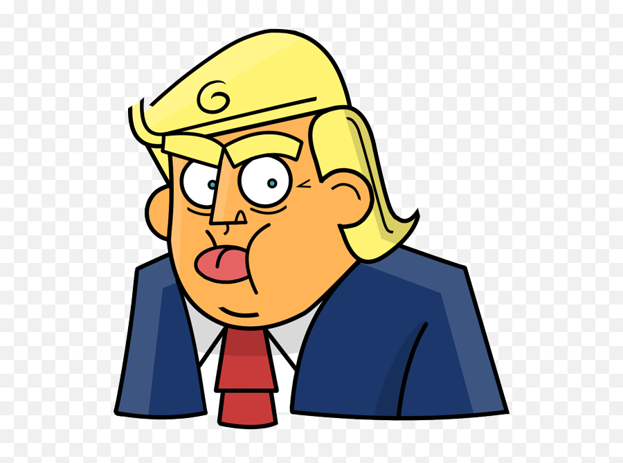 Trump Stickers - Cartoon Emoji,Trump Emoji